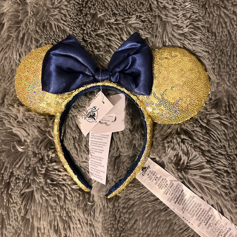 Disney World 50th Anniversary Earidescent Collection Minnie Mouse Ears Headband